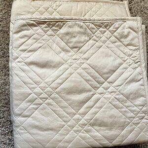Anne Marie Quilted Euro Shams, Pair, NWOT by Ralph Lauren